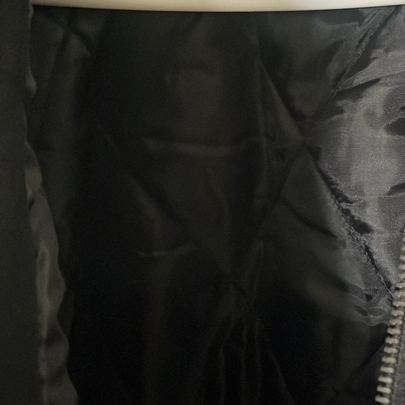 EUC vintage Blac Label wool blend grunge Y2K studded & patched bomber jacket 3X - Picture 5 of 7